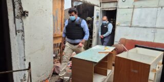 Comenzó desalojo en Cerro Chuño en Arica