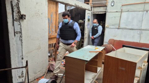 Comenzó desalojo en Cerro Chuño en Arica