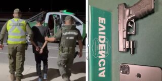 Taxista estrelló auto con asaltantes en su interior y se logró captura de dos extranjeros