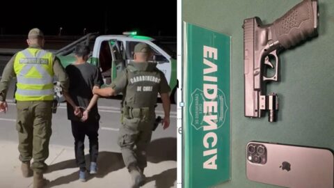 Taxista estrelló auto con asaltantes en su interior y se logró captura de dos extranjeros