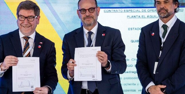 Quiborax firmó convenio con el Estado para producir litio con ripios de la planta El Águila