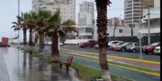 Llovió este lunes en Iquique y Alto Hospicio