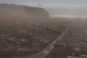 Senapred  decretó Alerta Amarilla en Arica por fuerte ventarrón