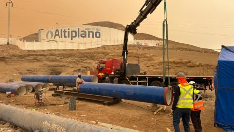 Renuevan redes de agua potable en Arica