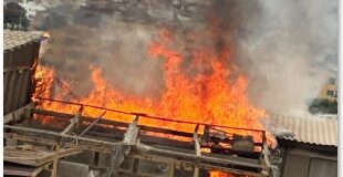 Voraz incendio en minutos devoró una casa en la Tucapel 8
