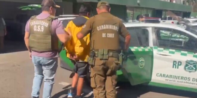 Carabineros interceptó a extranjeros con tres autos robados rumbo a la frontera