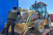 Intentaron llevar al Perú por Arica una retroexcavadora robada en Calama