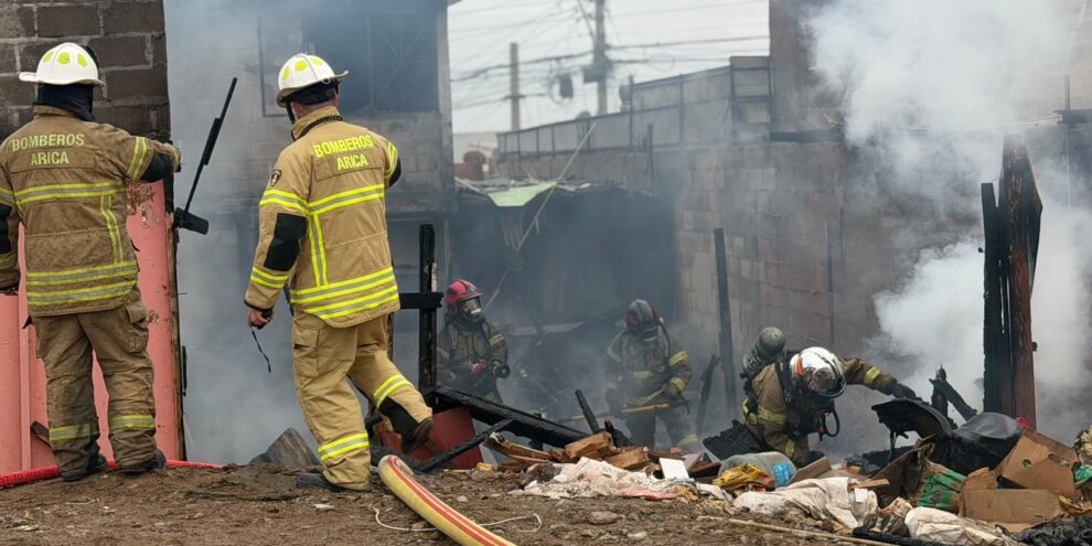 Incendio en la Guañacagua 3 obligó evacuación de Jardín Infantil “Milagro de Amor”