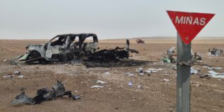 Camioneta explotó en campo minado en el Hito 16 de la frontera Chile-Perú