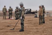 Analizan restos biológicos en el lugar de la explosión en la frontera