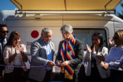 Alcalde de Arica y Embajador de Japón inauguraron Vacunatorio Móvil